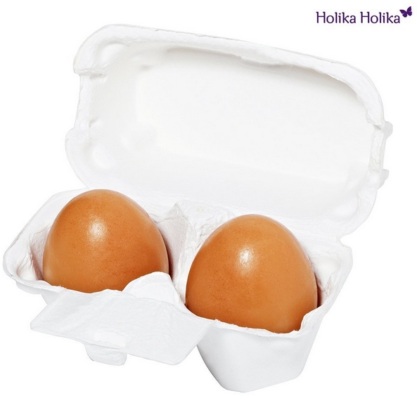 [Holika Holika] Egg Skin Egg Soap #Red Clay 50g*2